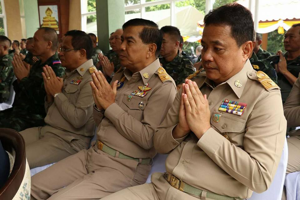 ร่วมพิธีวันคล้ายวันสถาปนา และทำบุญอุทิศส่วนกุศลให้กับกำลังพลที่เสียชีวิต