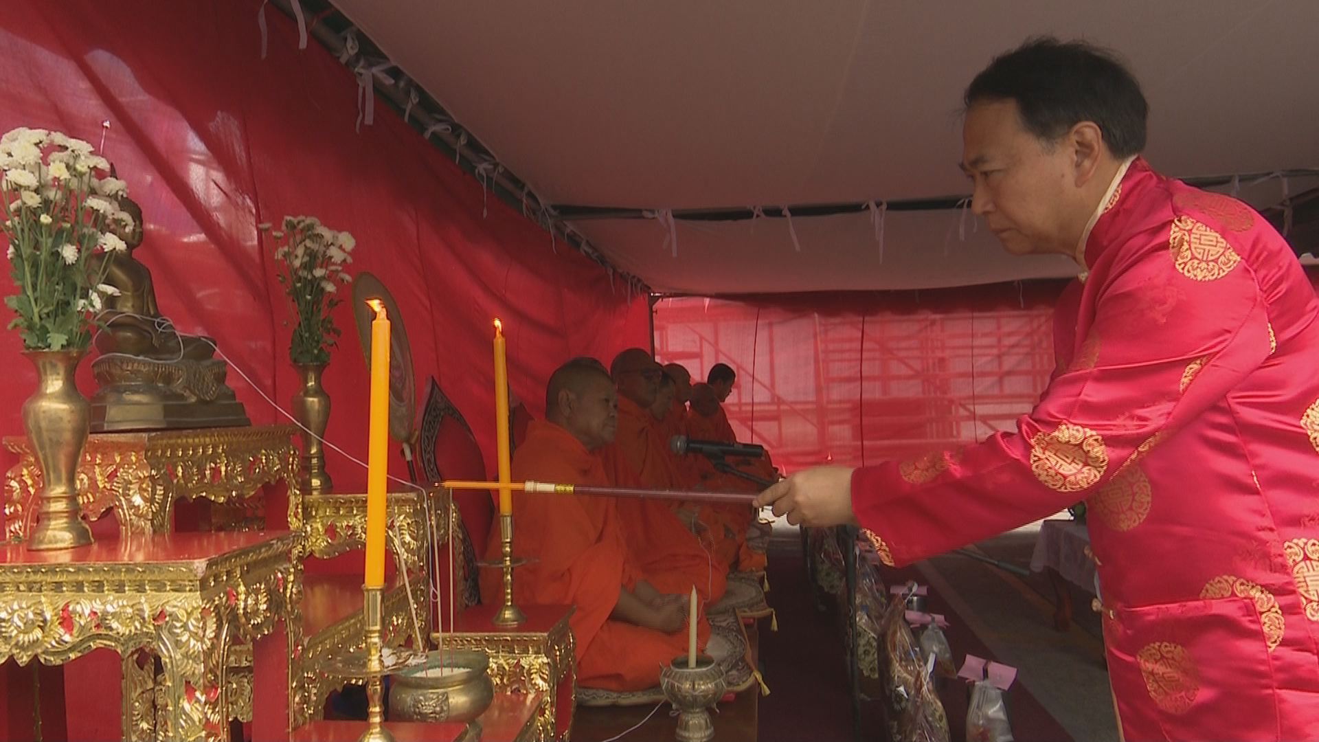 พิธีเปิดงานสมโภชแห่พระลุยไฟ ประจำปี 2561