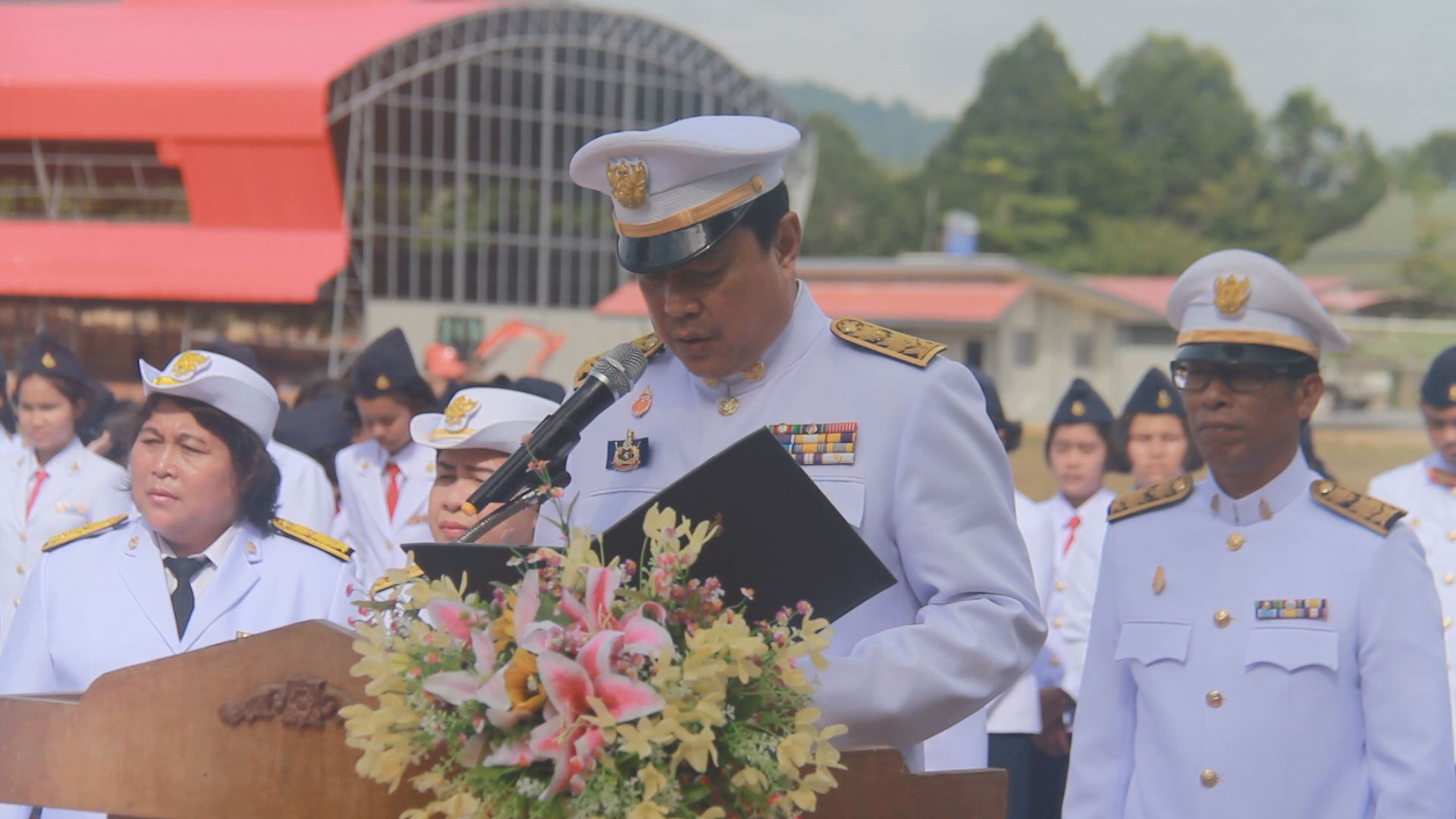 พิธีวางพวงมาลา น้อมรำลึกวันคล้ายวันสวรรคตของสมเด็จพระศรีนครินทราบรมราชชนนี