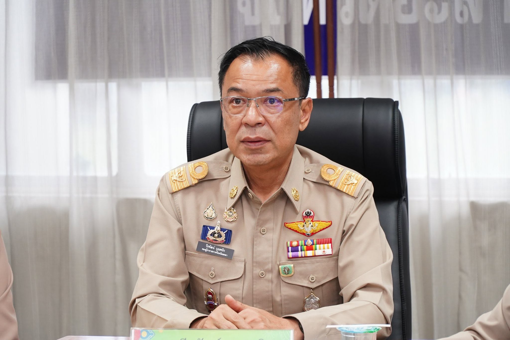 รองผู้ว่าฯยะลา นำส่วนราชการ ร่วมกิจกรรม KM Online หัวข้อ "โลกรวน ก๊าซเรือนกระจก และคาร์บอน : จากวิกฤตสู่โอกาส และการปรับตัวเชิงรุก เพื่อการพัฒนาเชิงพื้นที่อย่างยั่งยืน"