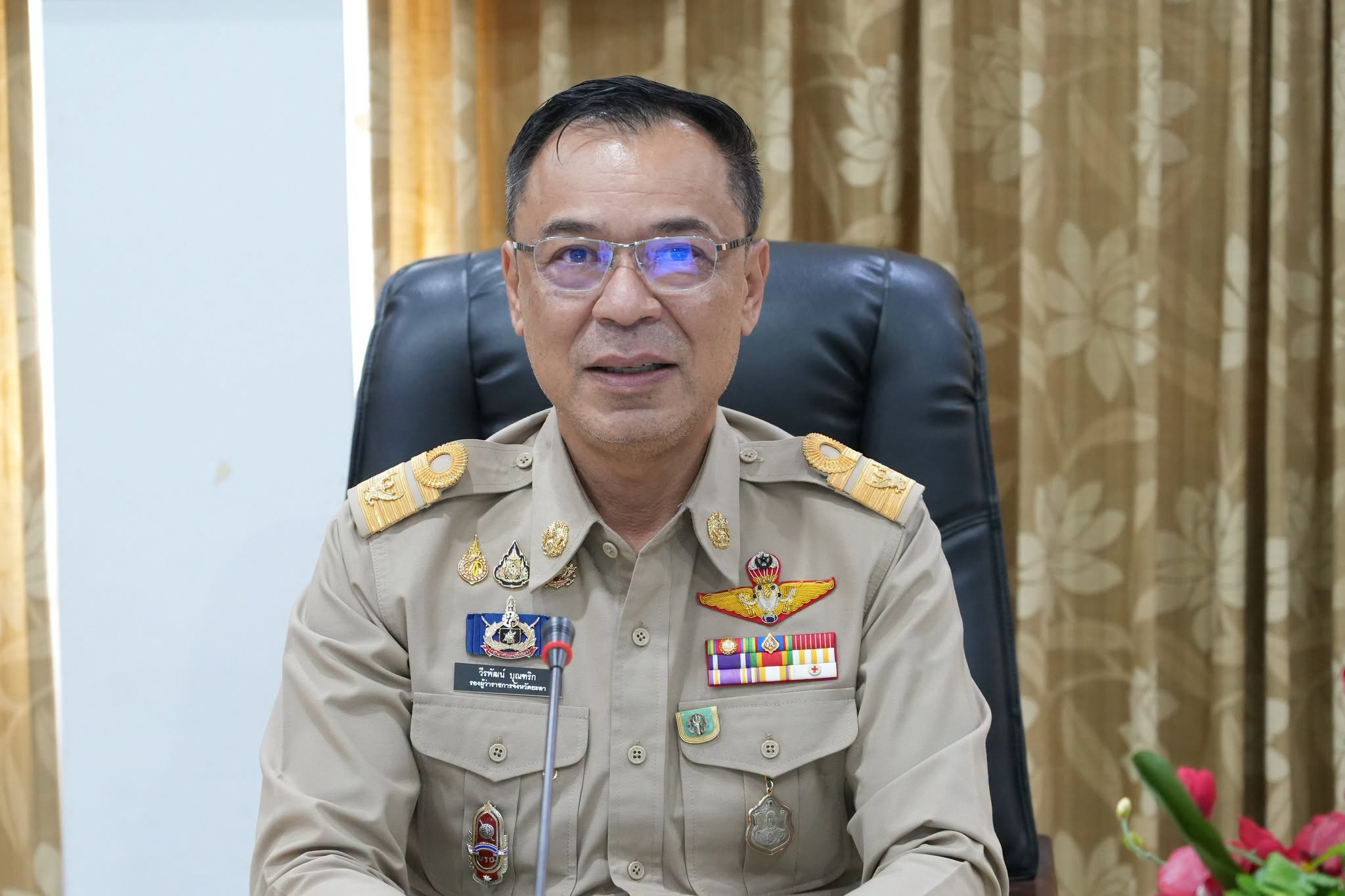 จังหวัดยะลา ประชุมเตรียมความพร้อมขับเคลื่อนโครงการแสงนำใจไทยทั้งชาติ เดิน วิ่ง ปั่น ป้องกันอัมพาต ครั้งที่ 12 เฉลิมพระเกียรติ